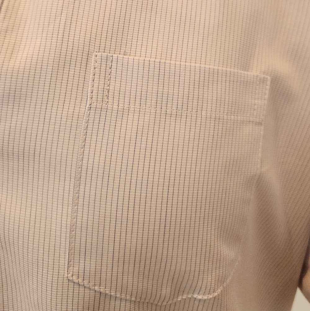 Eileen M Custom Striped Button Down Tunic - image 8